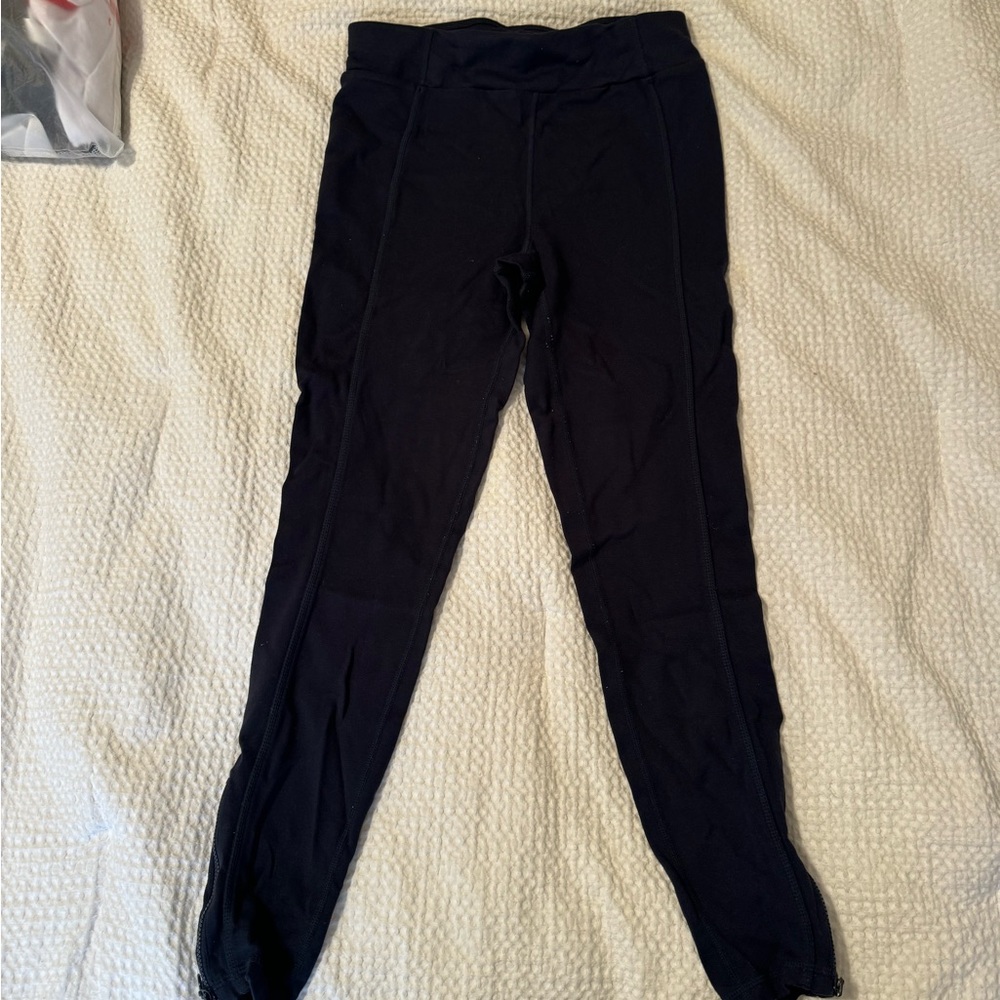 Zipper Leg Fabletics Leggings Navy